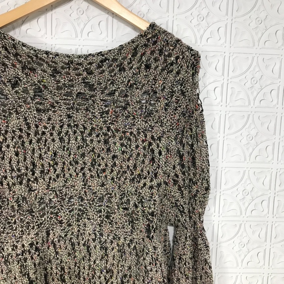 Soft Surroundings Pointelle Open Knit Sweater - Picture 7 of 8